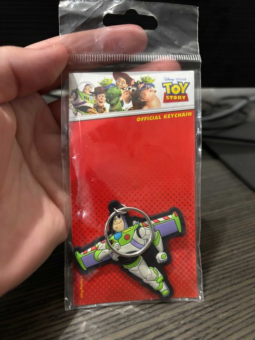 Porta-chaves Disney Toy Story 4 Buzz Light - Novo, Selado