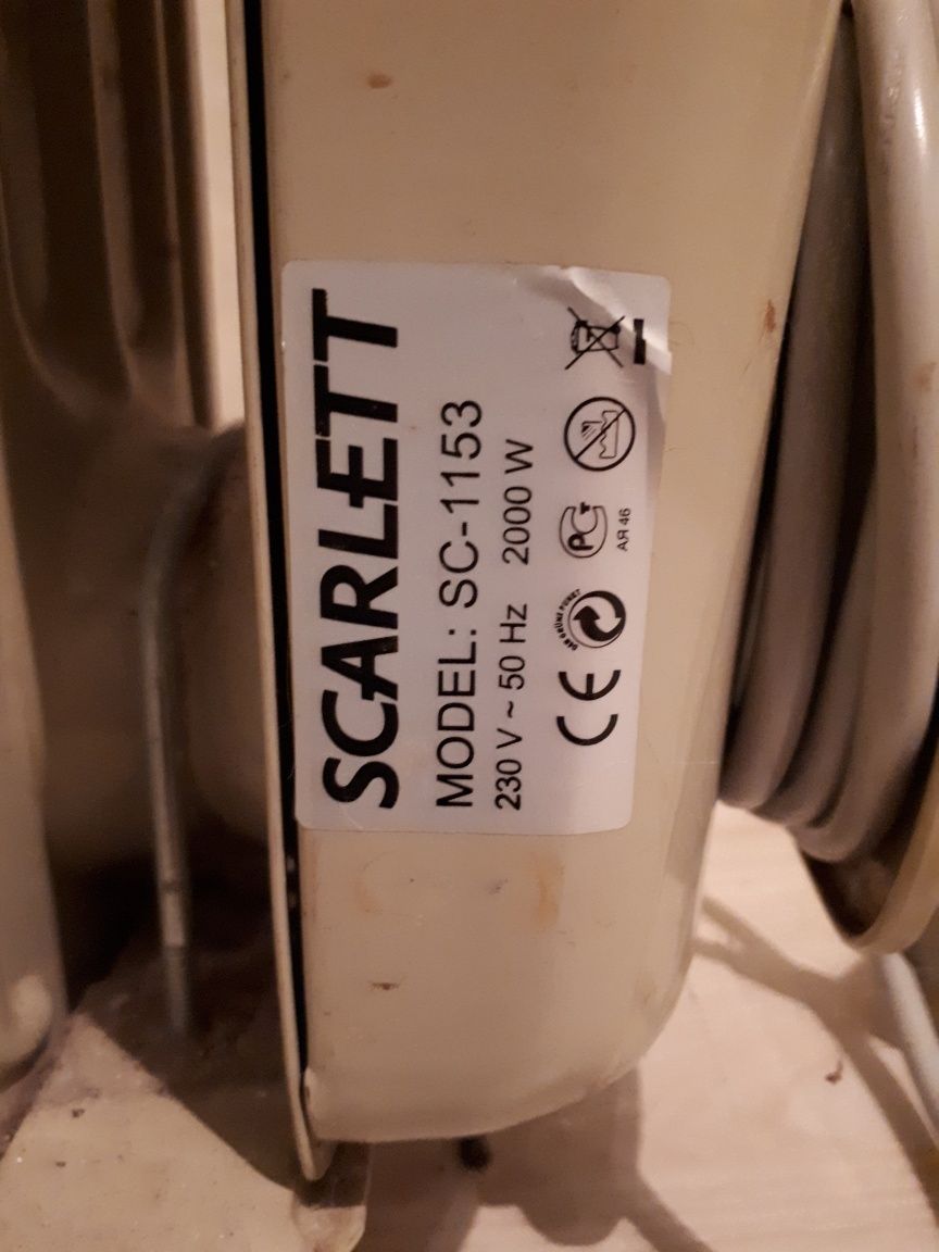 Обігоівач масляний whirlpool, scarlett, delonghi, Термія