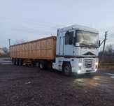 Напівпричіп- зерновоз + Renaul magnum 2004 рік комплект