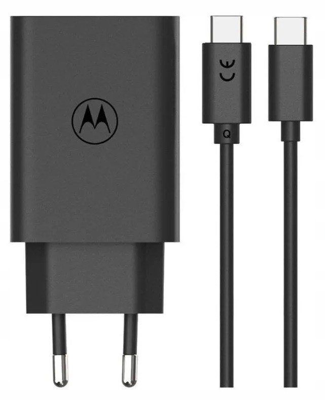 Oryginalna Ładowarka Motorola 50W Duo USB-C + USB-A Turbo-Power