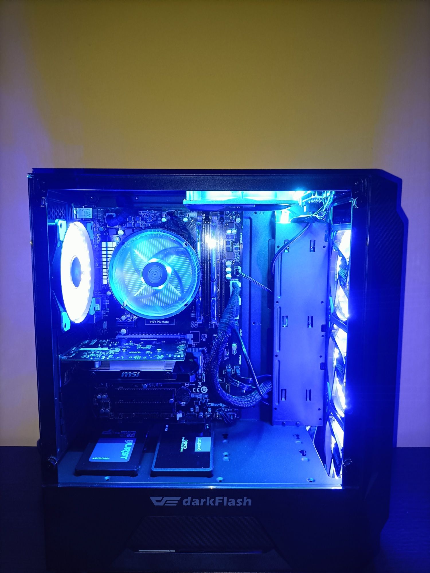 Komputer Xeon + 16GB RAM + NOWY SSD + NOWA obudowa + Chieftec + RGB PC