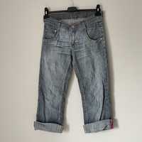 Spodnie rybaczki jeansy dżinsy Vertus Jeans wyprodukowane w Polsce M
