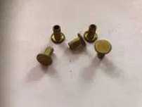 Nit 63 szt. mosiężny rurkowy fi 4 /5 mm dł. 8,3 /9 mm - główka płaska