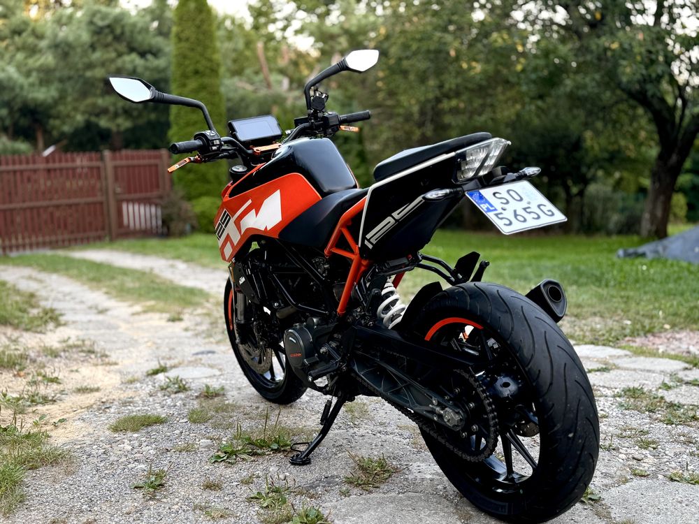 KTM Duke 125 kat. A1/B Salon PL 2018