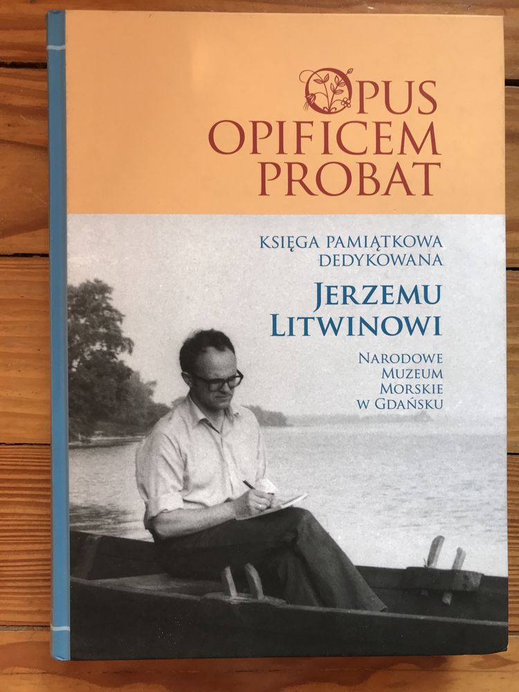 Księga pamiątkowa Jerzemu Litwinowi Muzeum Morskie Gdańsk historia