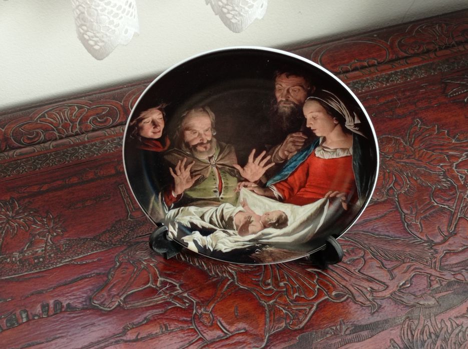 Pratos de Natal Vista Alegre e Porcel