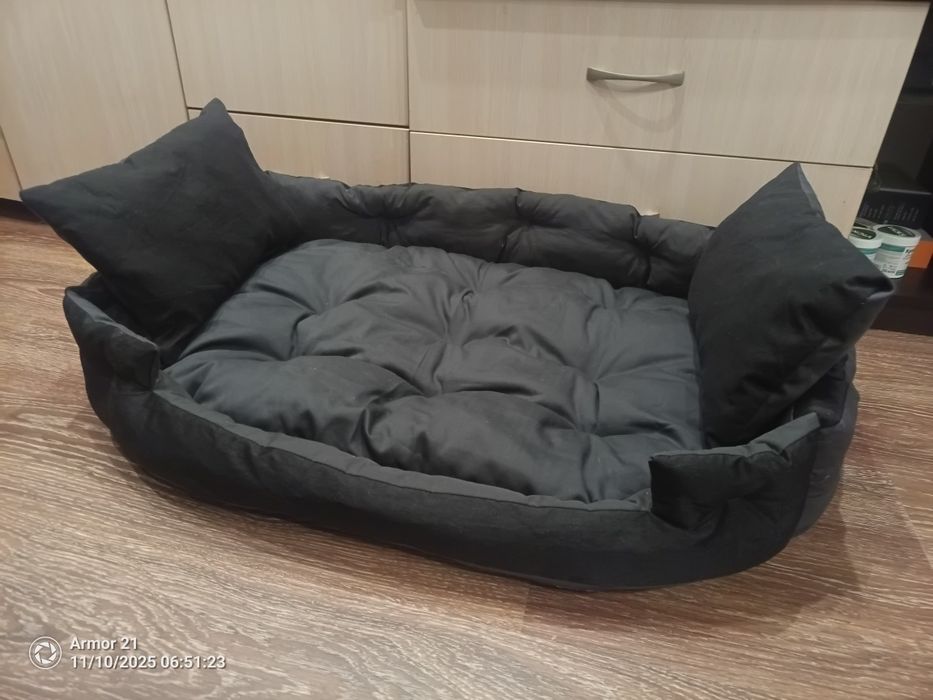 Лежак для крупных пород собак самопошив  размер 1 метр -70