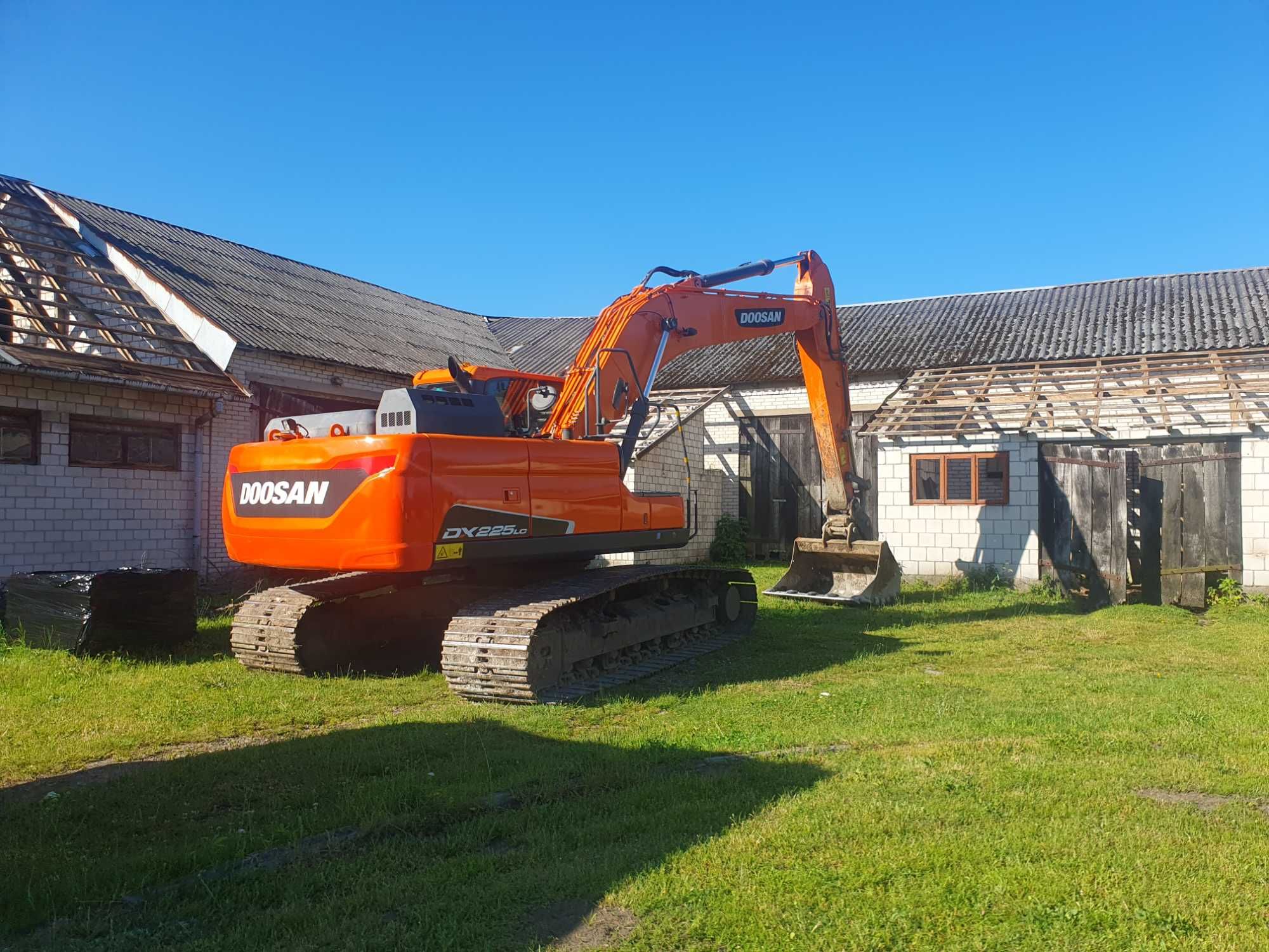 Doosan 225 Rok pr.2019 ŁADNY Stan Błotniak  klepka 80cm