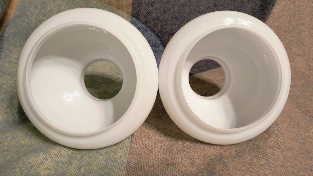 Szklane klosze do lampy żyrandola cena za 2 szt.