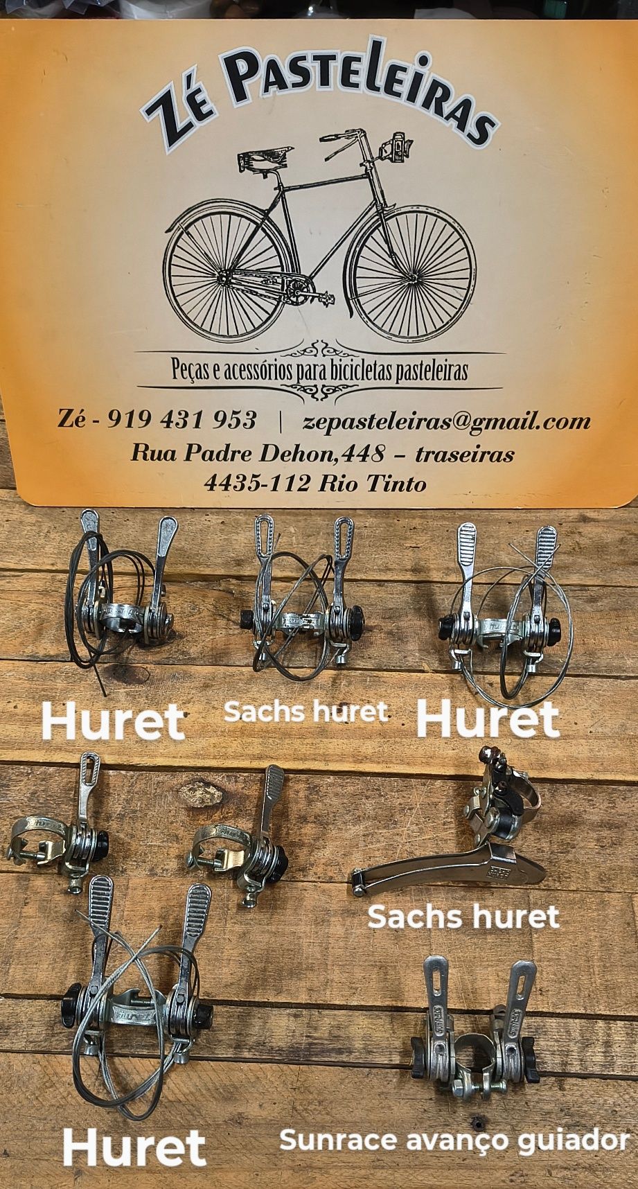 Seletor sachs Huret/capas/pedais/luzes/guiador estrada/Soubitez