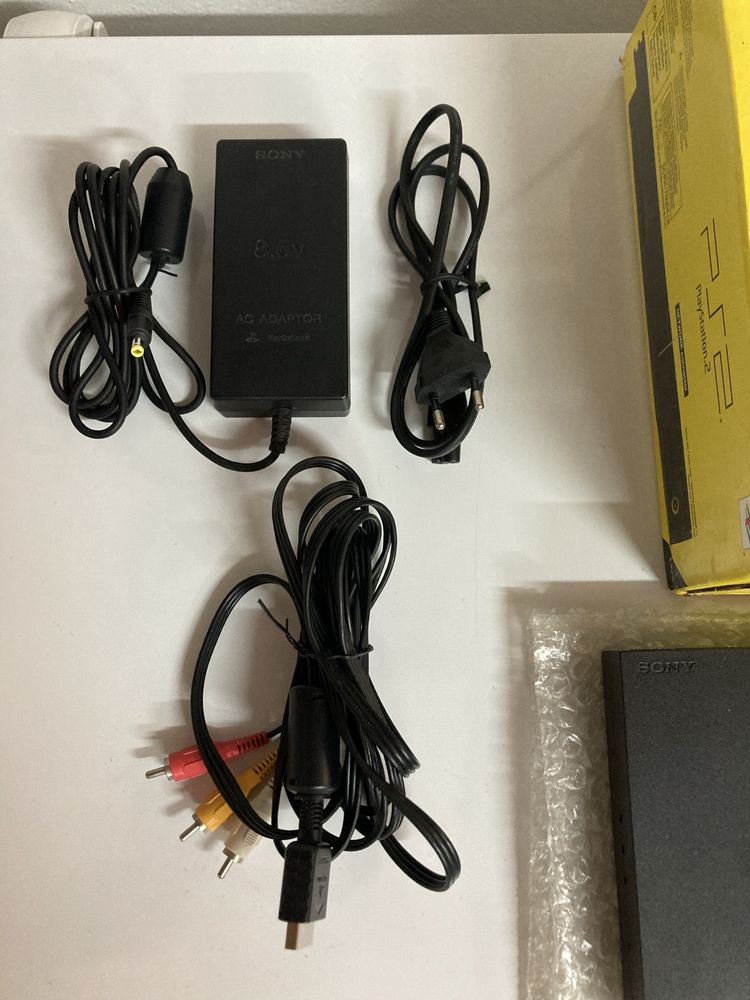 PS2 Slim com caixa
