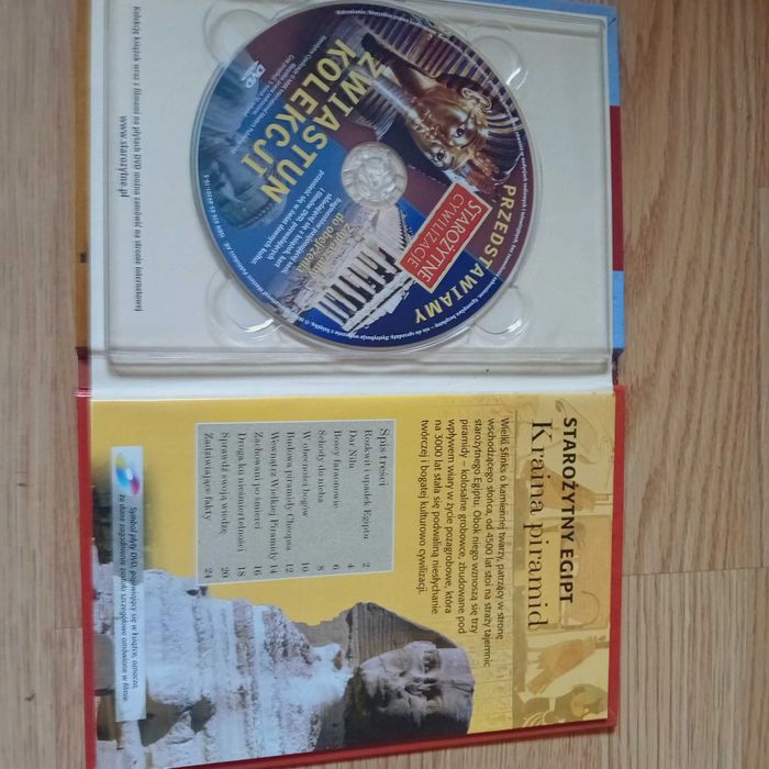 Płyta dvd kraina piramid