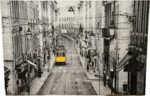 Obraz na szkle  glasspik 80 x 120 cm Tramwaj Lizbona