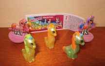 Unicorns z kinder niespodzianek.