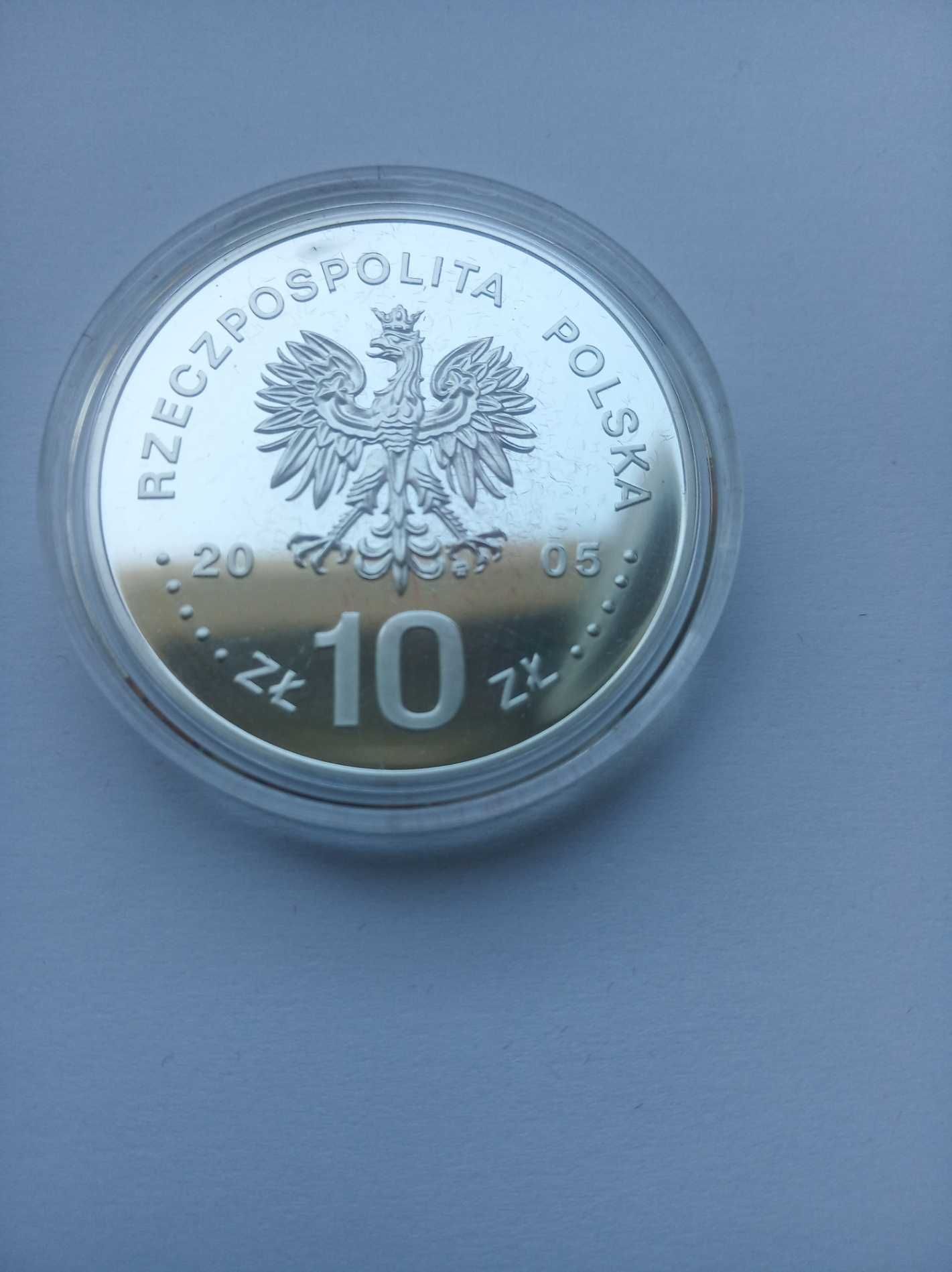 Moneta NBP 10 zł (srebro) - August II Mocny (półpostać)