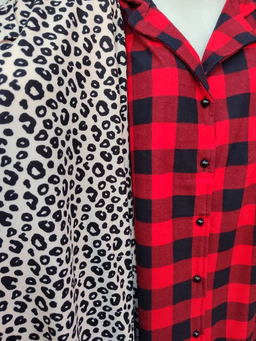 Жіноча піжамка Клітинка