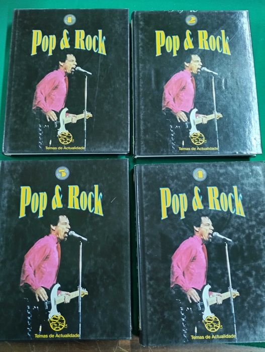 Pop  Rock 4 belos livros