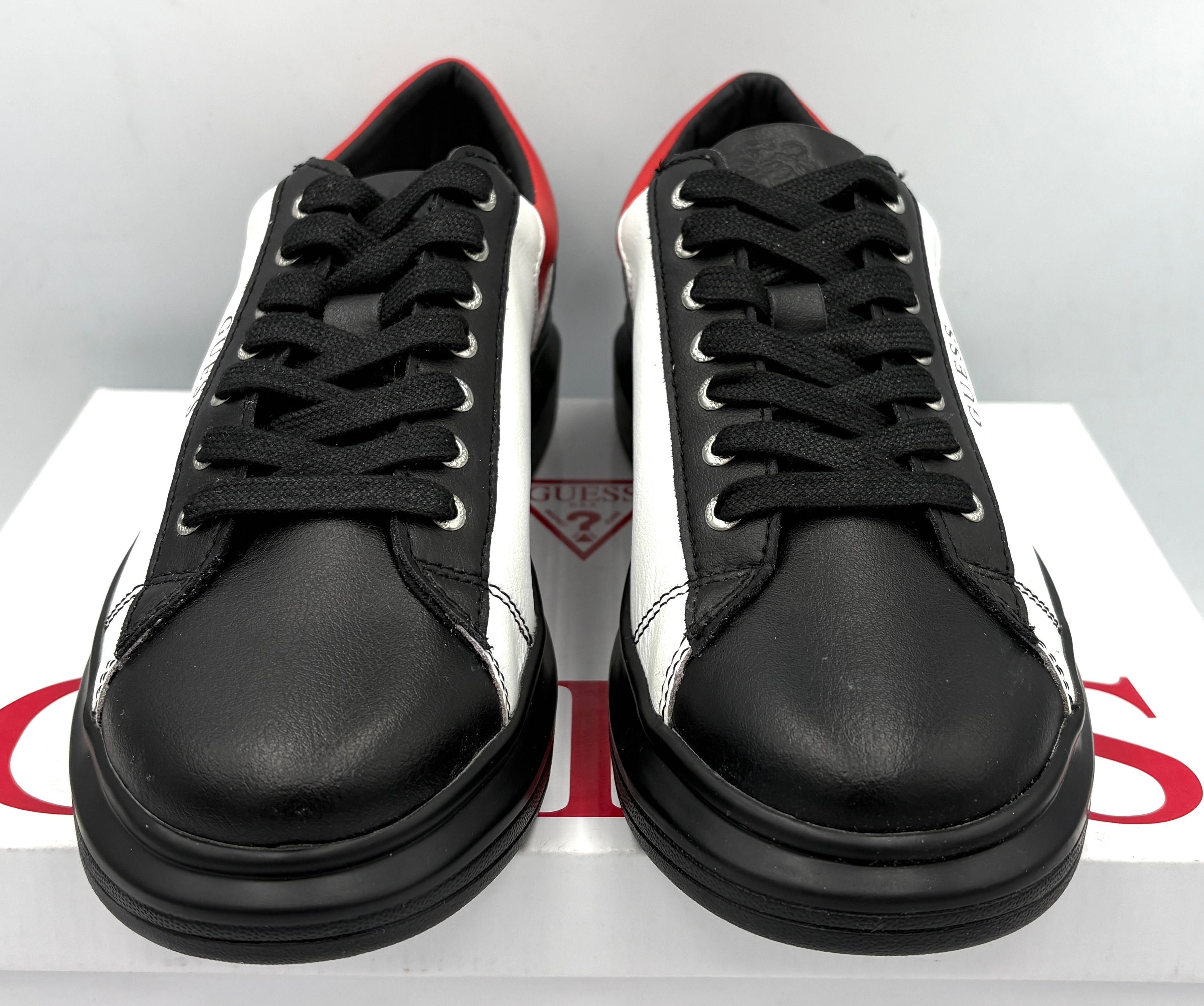 ‼️Nowe oryginalne sneakersy GUESS Opera czarne 41 AZ 125 ekoskóra