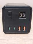Gniazdo rozgałęźnik 7w1 3x 250V 10A 4xUSB z wyłącznikiem czasowym