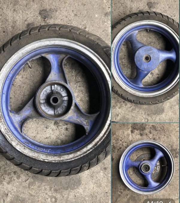 Колесо до скутера.