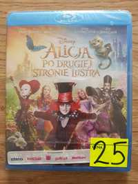 alicja po drugiej stronie lustra FILM BLU RAY NOWY