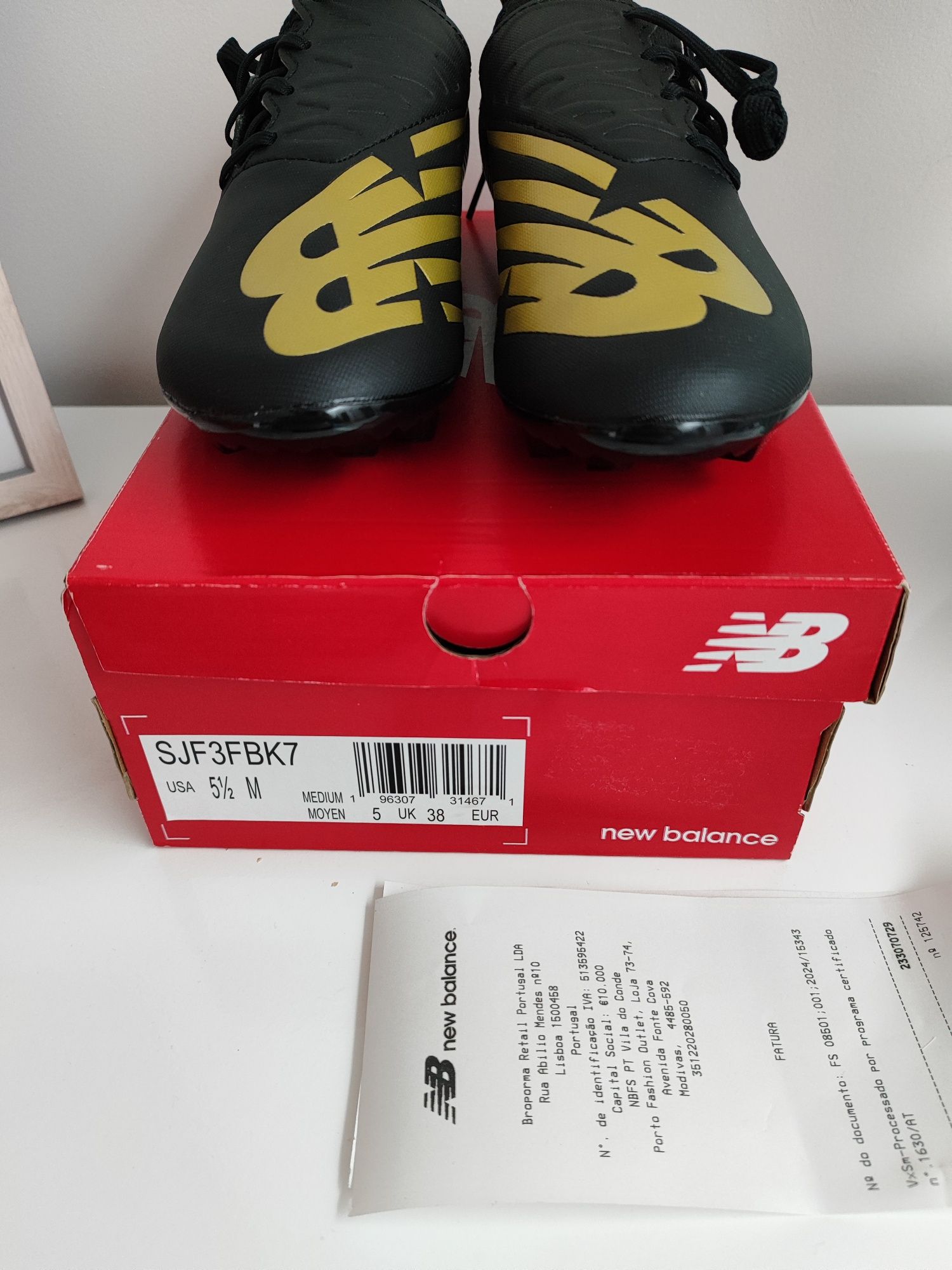 Chuteiras Newbalance NOVAS