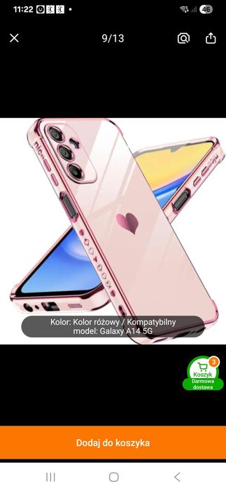 Etui Samsung Galaxy a14 5g nowy