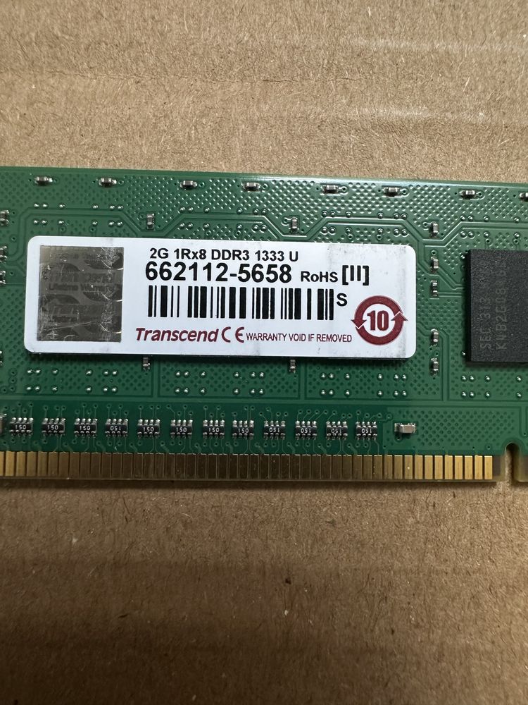 Transcend DDR3 2Gb PC1333U