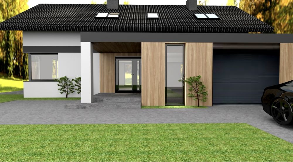 Nowoczesny Dom 174 m2