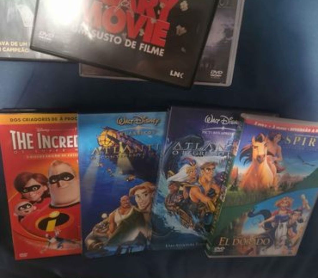 DVD's vários Disney e outros