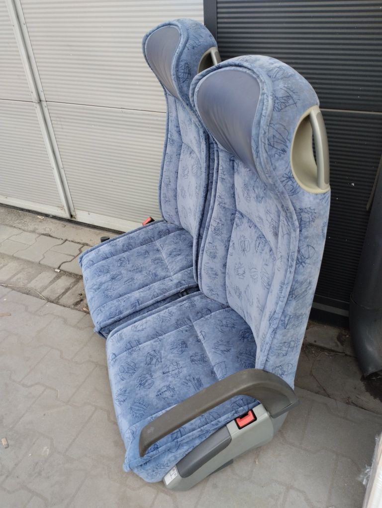 Fotele, siedzenia rozkładane Setra 415,416,417GT HD