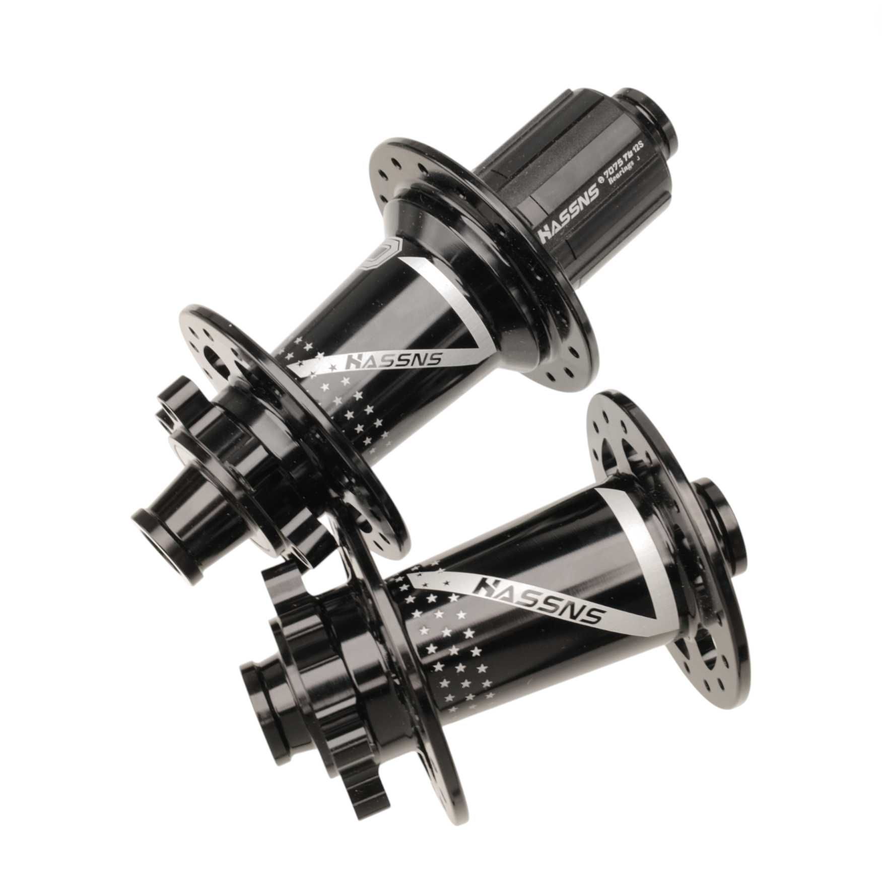 Głośne! HASSNS Pro7 sztywna oś 32H piasty komplet gravel shimano hg
