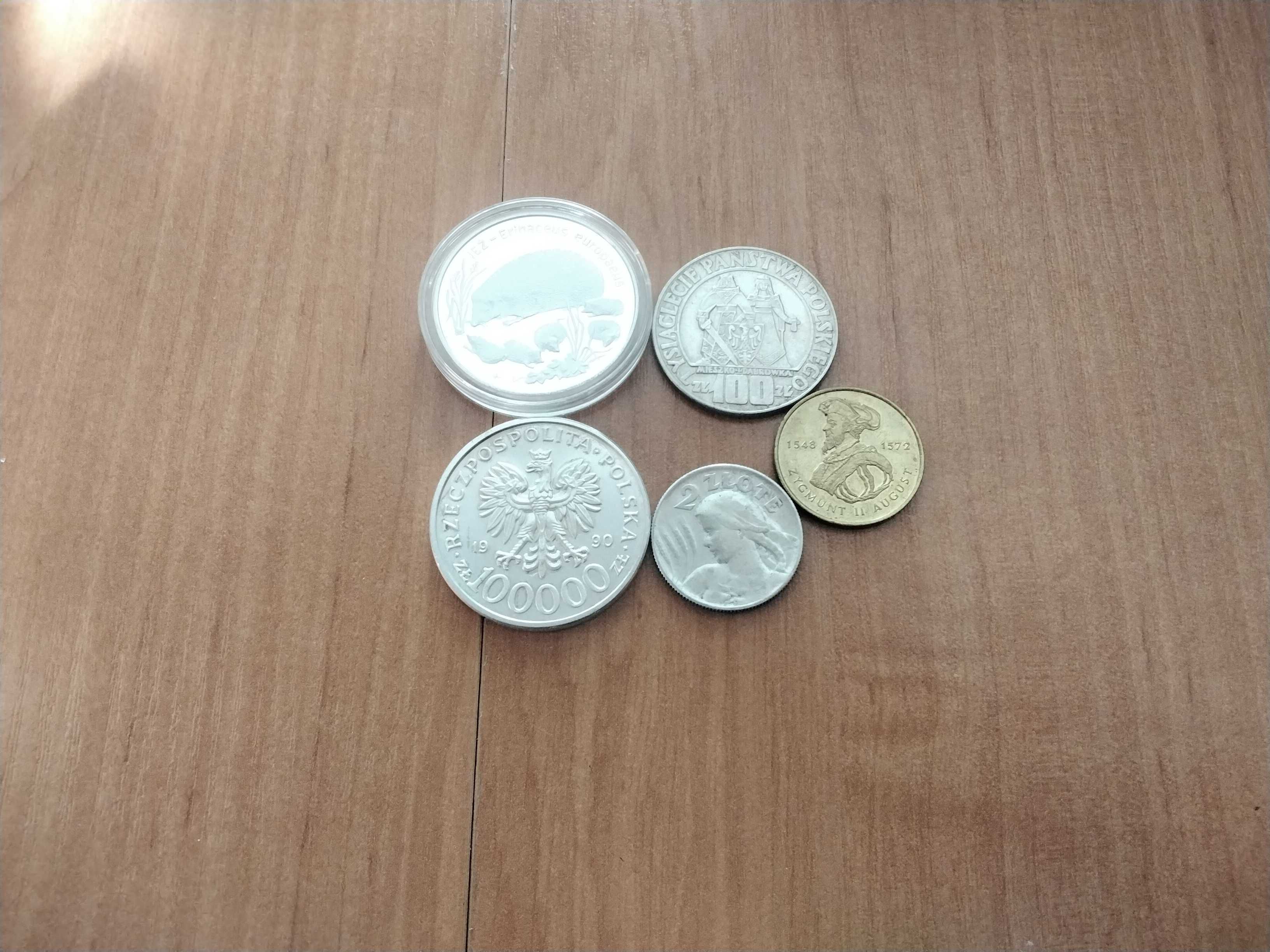 Monety polskie srebrne i dwuzłotowe GN