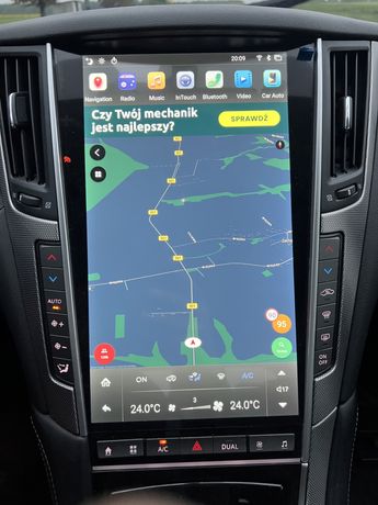 Radio tesla android auto CarPlay navi infiniti q50 mark5