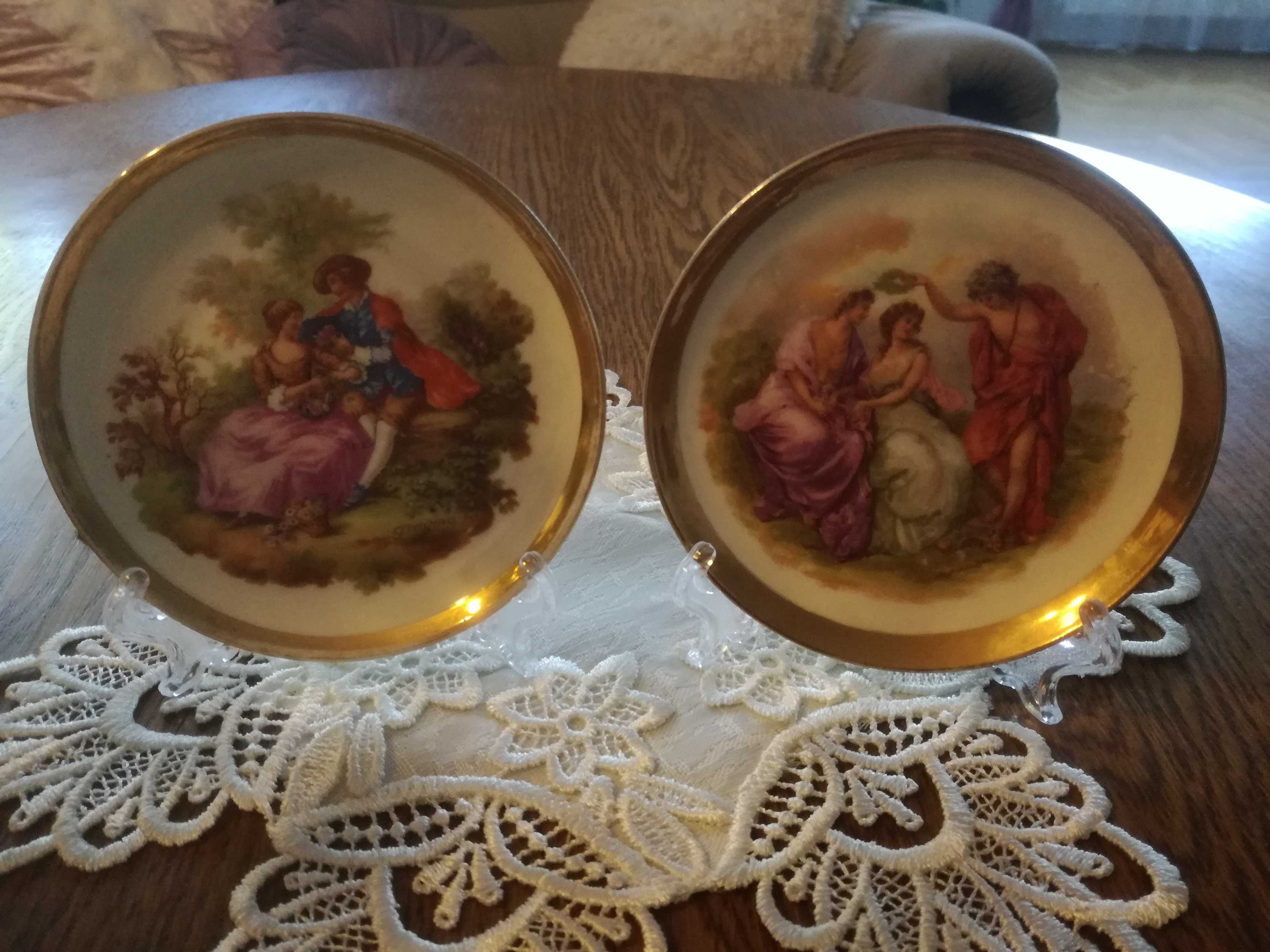 Komplet.Stara porcelana R&C Rosenthal. Piękne 2 sceny Antyk