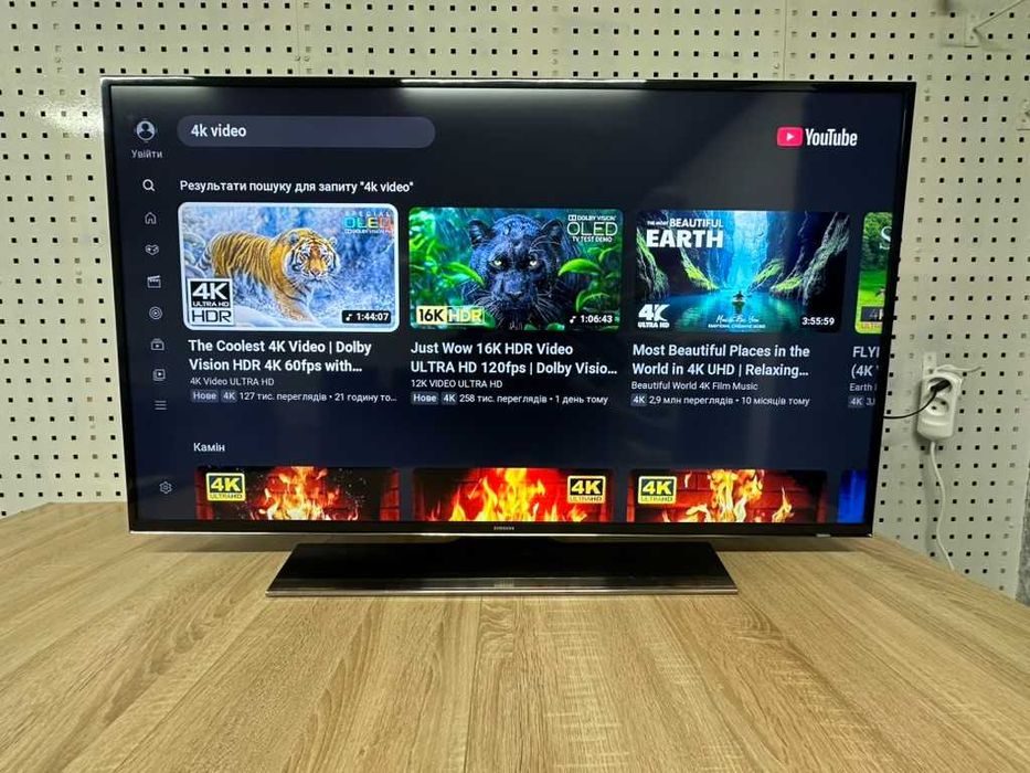 Телевізор Samsung 50 дюймів, 4к. Телевизор Samsung дюймoв, 4k