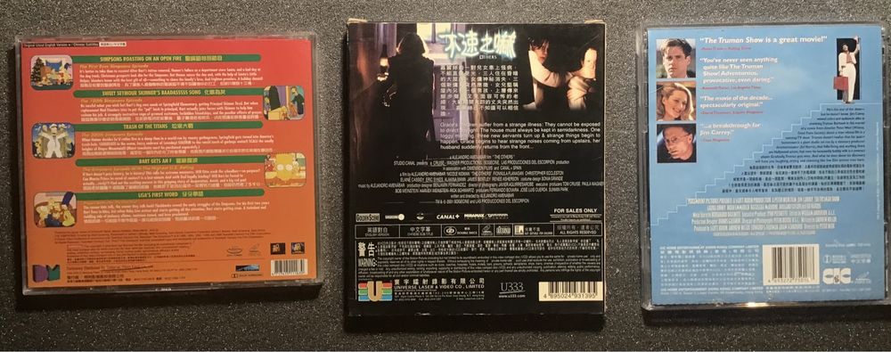 Grandes obras do cinema em Vídeo CD (VCD) - Edições Duplas