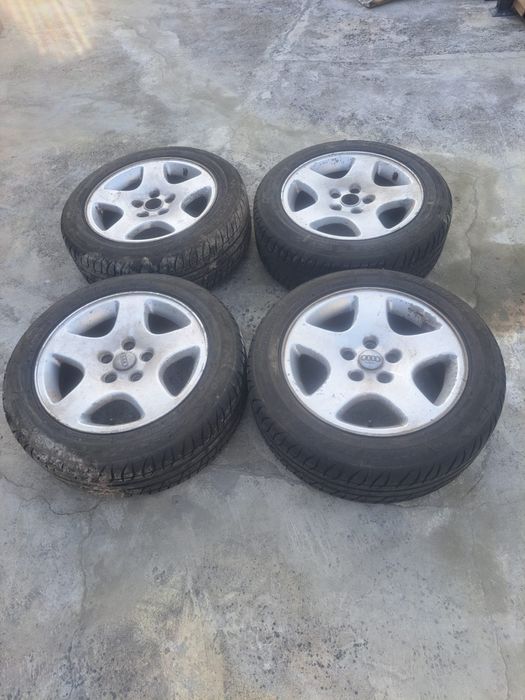 Conjunto Jantes Especiais R16 Audi A4 Com Pneu 205/55 R16 BOM ESTADO