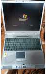 Laptop z lat 90-tych. Fujitsu BIBLO NE2/450LR Win 98, FDD, HDD 12GB,