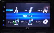 Radio JVC 2DIN Multimédia USB Bluetooth KW-M25BT