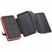 Солнечный PowerBank iBattery YD-820S с фонариком 26800 mAh black