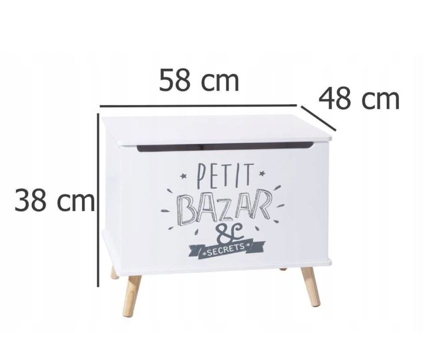 Skrzynia na zabawki kufer atmosphera
