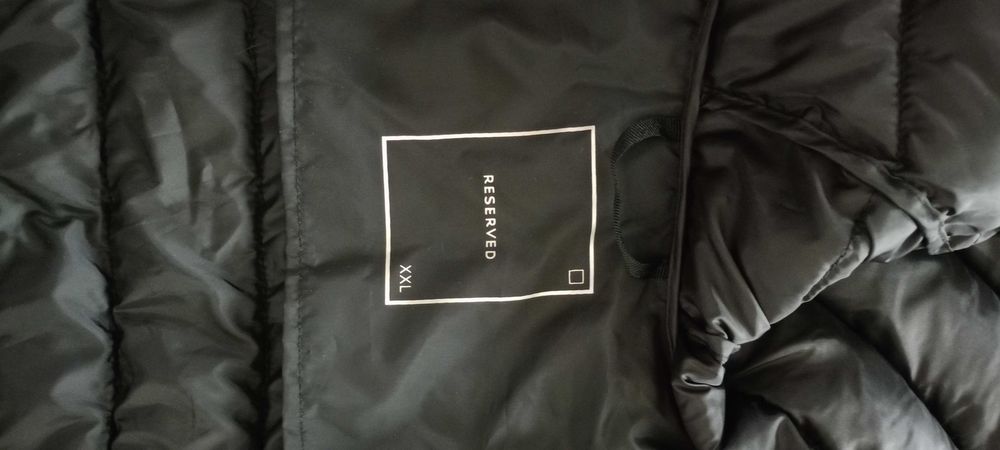 Nowa czarna kurtka, bez metki, XXL