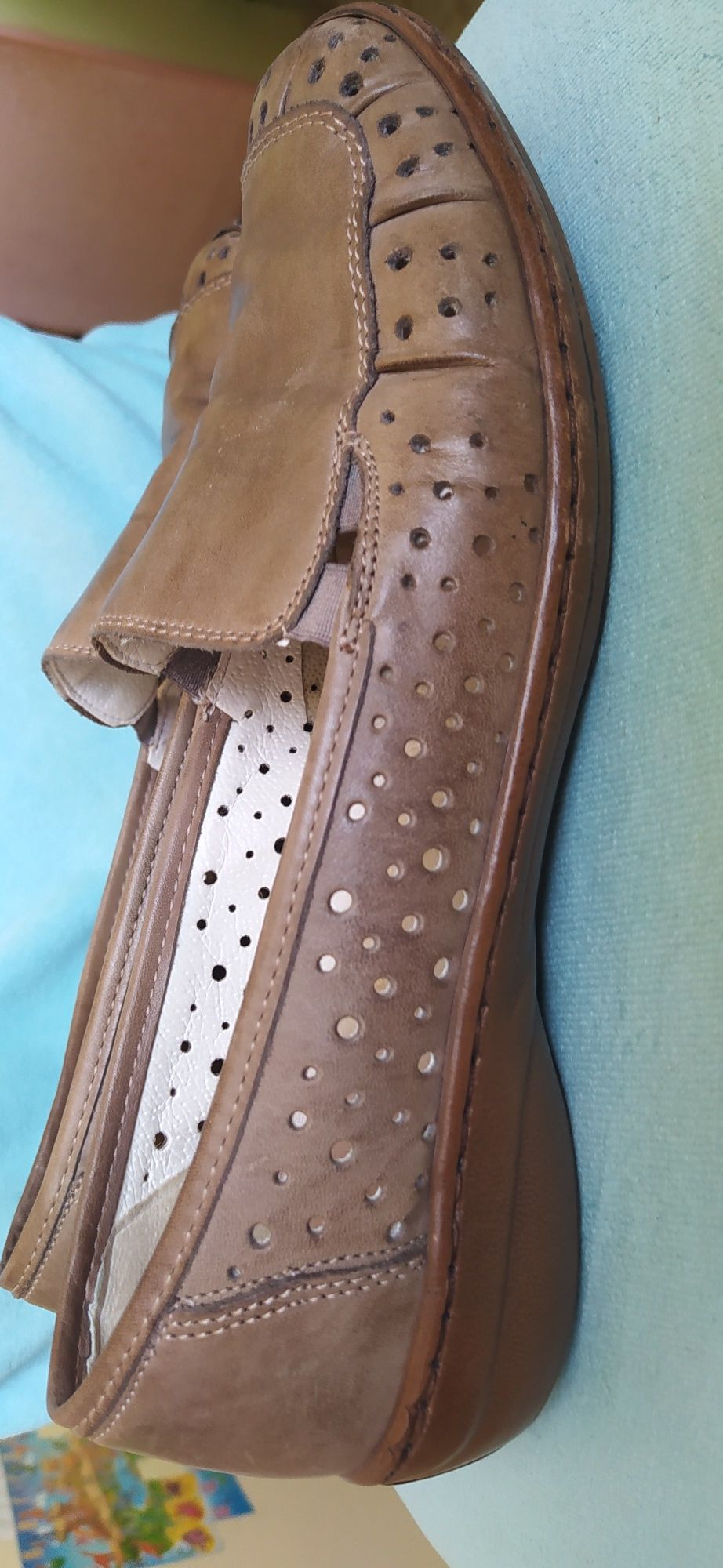 Женские туфли босоножки Rieker кожа размер 40