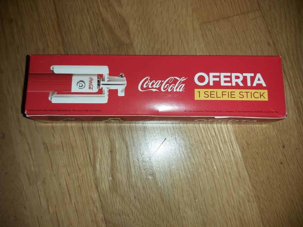 Selfie Stick Coca-Cola NOVO