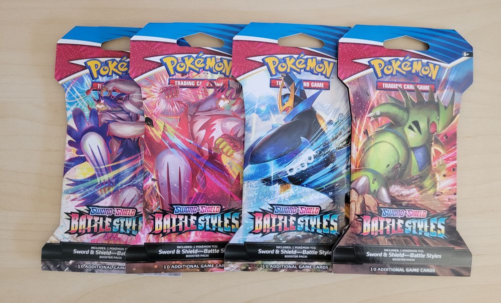 Pokémon Battle Styles / Chilling Reing - Booster - Todas as Artworks
