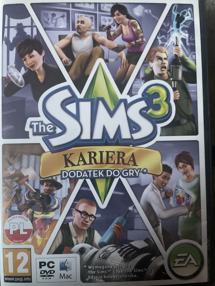 The Sims 3 dodatki używane