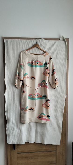 Sukienka jedwabna Designers Remix Collection