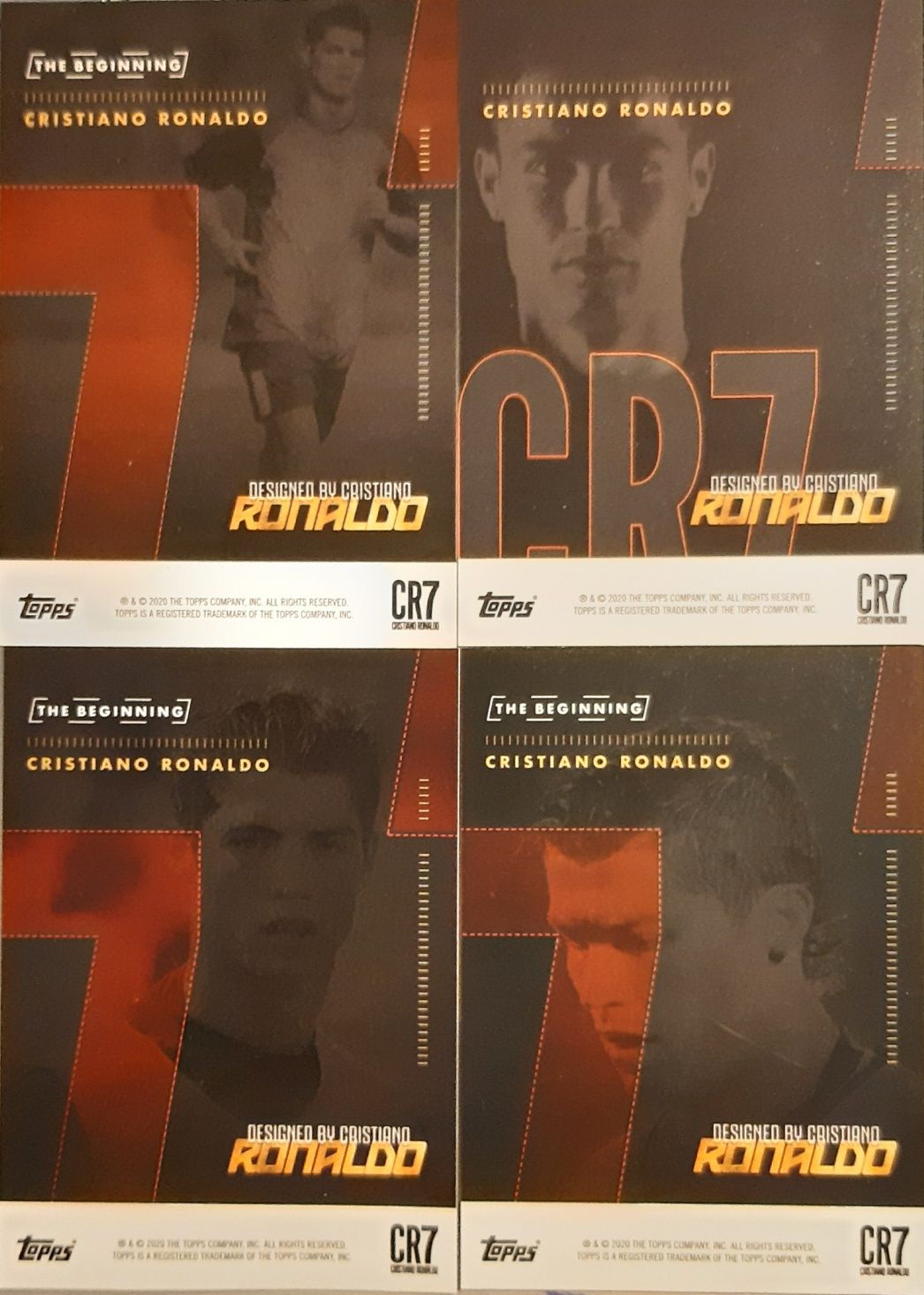 Cartaz topps Cristiano Ronaldo