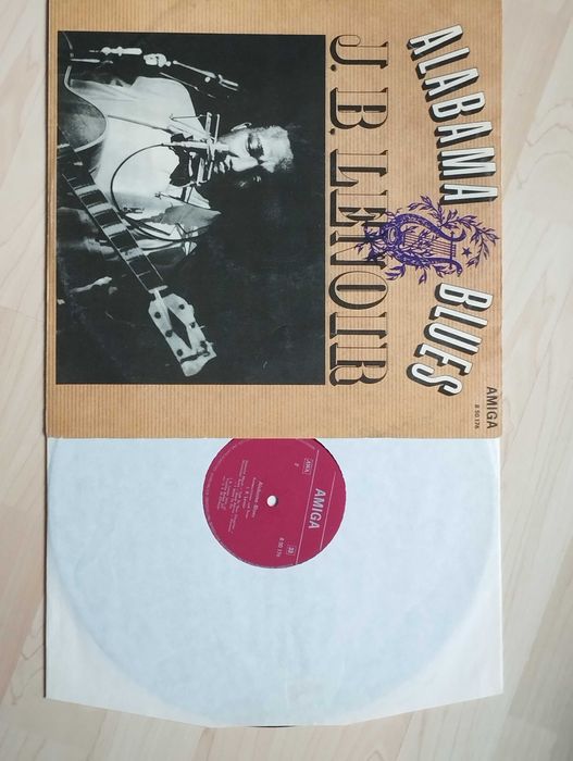 LP Alabama Blues J B Lenoir Vinyl Amiga 850176
